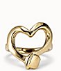 Color:Gold - Image 1 - Straight To The Heart Ring