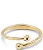 UNOde50 Youthful Collection Comeback 18k Gold Bypass Cuff Bracelet, Color:Gold - Image 1