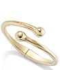 UNOde50 Youthful Collection Comeback 18k Gold Bypass Cuff Bracelet, Color:Gold - Image 3
