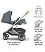 UPPAbaby Cruz V3 Stroller, Color:Callum - Image 2