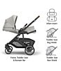 UPPAbaby Cruz V3 Stroller, Color:Savannah - Image 2