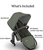 UPPAbaby Rumble Seat V3 for VISTA V3 Stroller, Color:Evelyn - Image 2