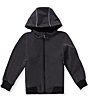 Urban Republic Little Boys Long Sleeve Hooded Soft Shell Bomber Jacket - Image 2