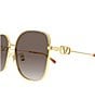 Valentino Women's 59mm Square Sunglasses - Image 3