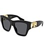 Valentino Women's V Logo 53mm Butterfly Sunglasses - Image 1
