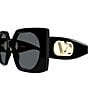 Valentino Women's V Logo 55mm Square Sunglasses - Image 6