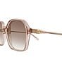 Valentino Women's V Logo 56mm Square Sunglasses - Image 3