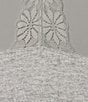 Color:Heathered - Image 3 - Bonded Lace Racerback