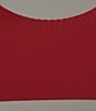 Color:Red Dahlia - Image 3 - Bonded Triangle Bralette