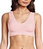 VAN WINKLE & CO. Bonded V-Neck Wire Free Bralette - Image 1
