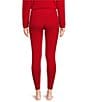 Color:Red - Image 2 - Cashmere Coordinating Drawstring Tie Lounge Joggers