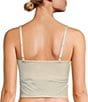 VAN WINKLE & CO. Van Winkle & Co. Liquid Luster Cropped Cami, Color:Sea Salt - Image 3
