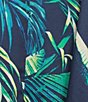 Color:Jungle Cats - Image 4 - Plus Size Jungle Cat Print Woven Satin V-Neck Sleeveless Pocketed Maxi Chemise
