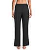 VAN WINKLE & CO. Solid Knit Coordinating Sleep Pants, Color:Black - Image 2