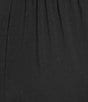 VAN WINKLE & CO. Solid Knit Coordinating Sleep Pants, Color:Black - Image 4