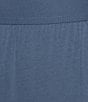 VAN WINKLE & CO. Solid Knit Coordinating Sleep Pants, Color:Denim Teal - Image 4