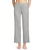 VAN WINKLE & CO. Solid Ribbed Knit Wide Leg Coordinating Sleep Pants - Image 1
