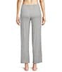 VAN WINKLE & CO. Solid Ribbed Knit Wide Leg Coordinating Sleep Pants - Image 2