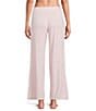 VAN WINKLE & CO. Solid Ribbed Knit Wide Leg Coordinating Sleep Pants - Image 2