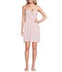 Van Winkle & Co. Solid Satin Sleeveless V-Neck Tie-Front Chemise - Image 1