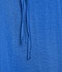Van Winkle & Co. Solid Satin Sleeveless V-Neck Tie-Front Chemise - Image 3
