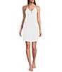 Van Winkle & Co. Solid Satin Sleeveless V-Neck Tie-Front Chemise - Image 1