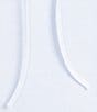 VAN WINKLE & CO. Solid Satin Sleeveless V-Neck Tie-Front Chemise - Image 3