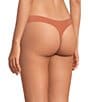VAN WINKLE & CO. Stretch Microfiber Bonded Mid Rise Thong Panty - Image 2
