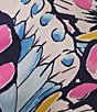 Color:Butterflies - Image 4 - Woven Satin Butterfly Print Sleeveless V-Neck Coordinating Sleep Top