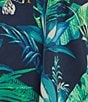 Color:Jungle Cats - Image 4 - Woven Satin Jungle Cats Print Sleeveless V-Neck Coordinating Sleep Top