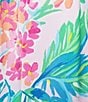 VAN WINKLE & CO. Woven Satin Jungle Parrot Tropical Print Coordinating Sleep Shorts, Color:Jungle Parrot - Image 4