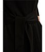 Varley Anset High Neck Long Sleeve Belted Jacket, Color:Black - Image 6