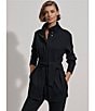 Varley Anset High Neck Long Sleeve Belted Jacket, Color:Black - Image 9
