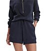 Varley Atrium Coordinating Double Soft High Rise Drawstring Tie Waist Pull-On Shorts - Image 1