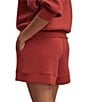 Varley Atrium Coordinating Double Soft High Rise Drawstring Tie Waist Pull-On Shorts - Image 4