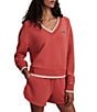 Varley Blithe V-Neck Long Sleeve Cropped Sweatshirt - Image 3