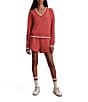 Varley Blithe V-Neck Long Sleeve Cropped Sweatshirt - Image 5