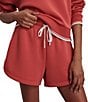 Varley Coulter High Rise Drawcord Waist Coordinating Shorts - Image 1