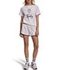 Color:White - Image 3 - Coventry Branded Soft Pique Crew Neck Short Sleeve Tee Shirt