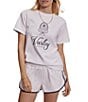 Color:White - Image 4 - Coventry Branded Soft Pique Crew Neck Short Sleeve Tee Shirt