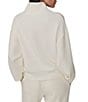Varley Davidson DoubleSoft® Coordinating Stand Collar V-Neck Quater Zip Long Sleeve Sweat Jacket - Image 2