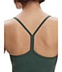 Varley Harley Free Soft Scoop Neck Racerback Longline Bralette Top, Color:Cilantro - Image 4