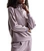 Varley Hawley Half Zip Sweatshirt, Color:Mauve Marl - Image 4