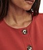 Varley Josie Crew Neck Sleeveless Button Through Tank - Image 4