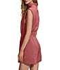 Color:Withered Rose - Image 4 - Linvale Sleeveless Playsuit