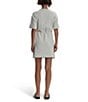 Varley Maple Crew Neck Short Sleeve Dress, Color:Ivory Marl - Image 2