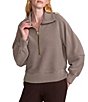 Varley Milano Half Zip 2.0 Zip Neck Long Sleeve Sweatshirt - Image 1