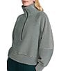 Varley Milano Half Zip 2.0 Zip Neck Long Sleeve Sweatshirt - Image 3