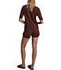 Varley Modern Knit Drawstring Waist Curved Hem Coordinating Short - Image 5