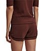Varley Modern Knit Drawstring Waist Curved Hem Coordinating Shorts - Image 5